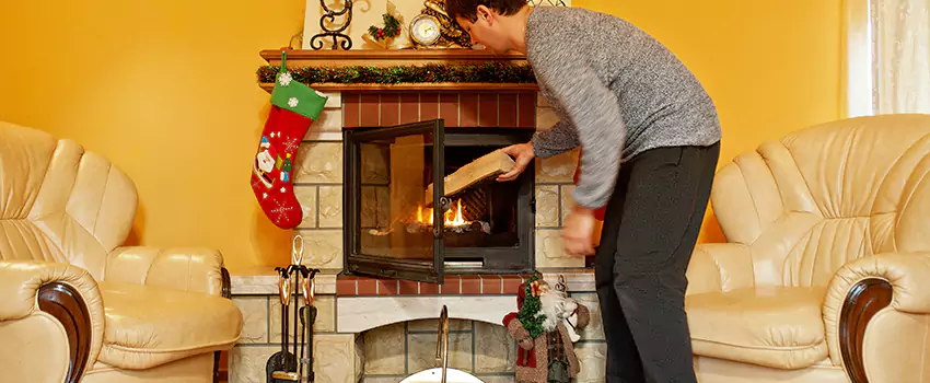 Gas to Wood-Burning Fireplace Conversion Services in Brentwood, Tennessee