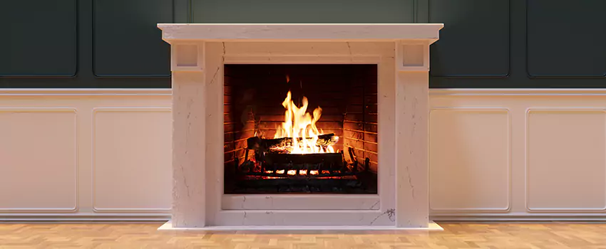 Open Flame Wood-Burning Fireplace Installation Services in Brentwood, Tennessee