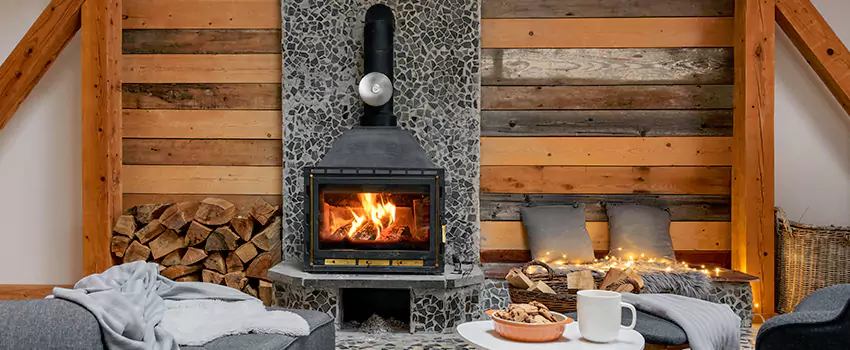 Thelin Hearth Products Direct Vent Gas Stove Fireplace Inspection in Brentwood, Tennessee